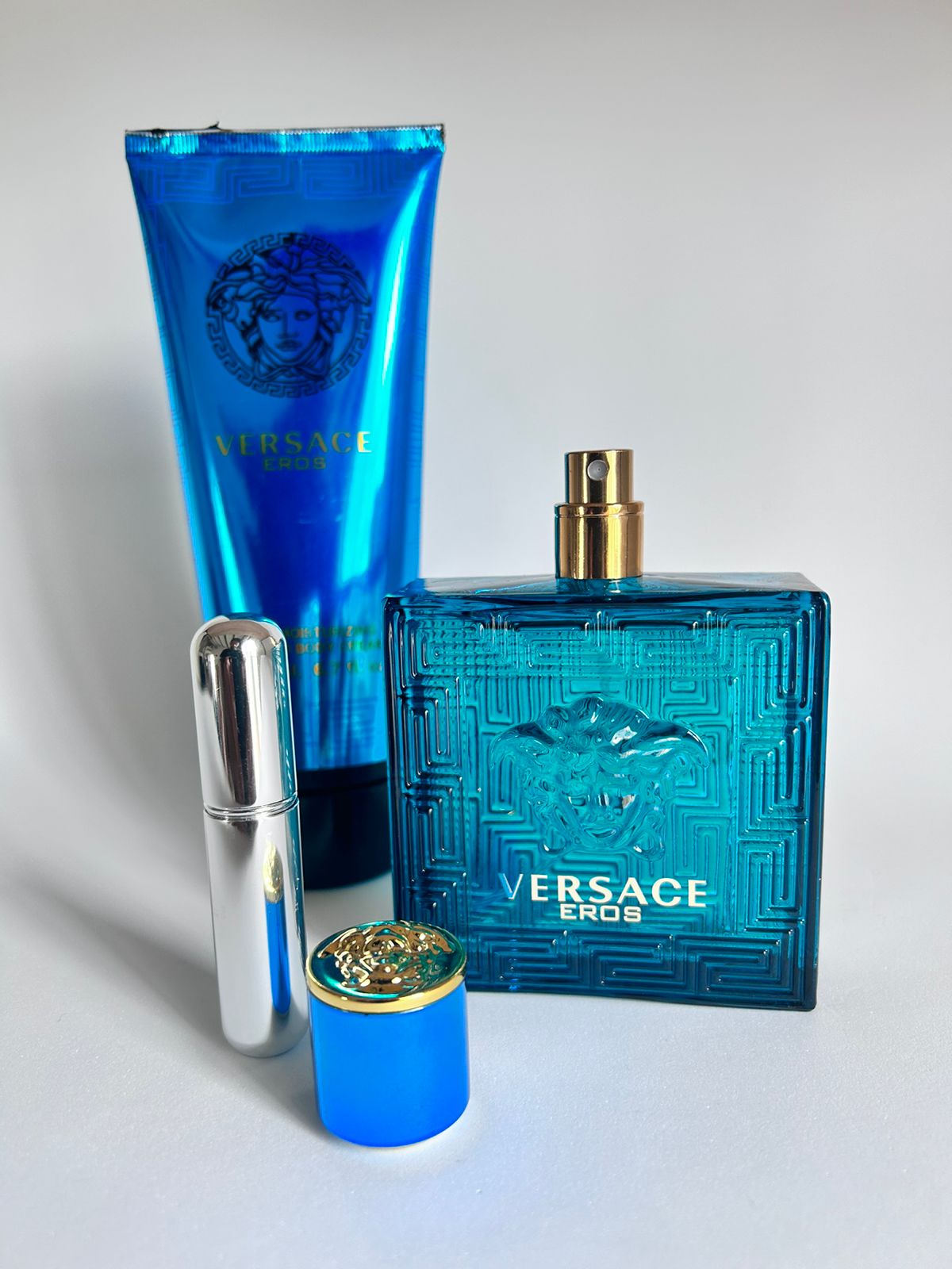 setx3, eros, crema, perfumero.